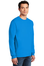 Sapphire Gildan - Ultra Cotton 100% US Cotton Long Sleeve T-Shirt. G2400