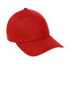 Scarlet Red New Era - Structured Stretch Cotton Cap. NE1000