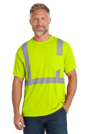 SftyOrg CornerStone ANSI 107 Class 2 Mesh Tee. CS200