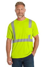 SftyOrg CornerStone ANSI 107 Class 2 Mesh Tee. CS200