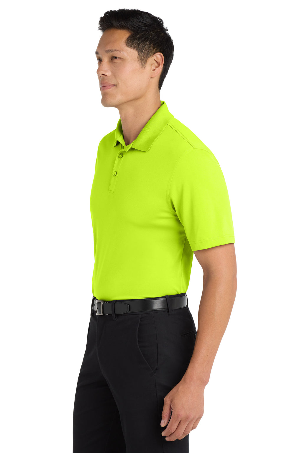 SftyYellow Port Authority Dry Zone UV Micro-Mesh Polo. K110