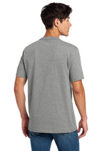 Shadow Grey He New Era Heritage Blend Crew Tee. NEA100