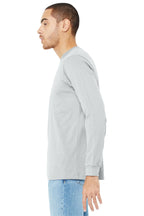 Silver BELLA+CANVAS Unisex Jersey Long Sleeve Tee. BC3501