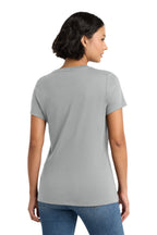 Silver District Women's Perfect Weight Tee. DM104L