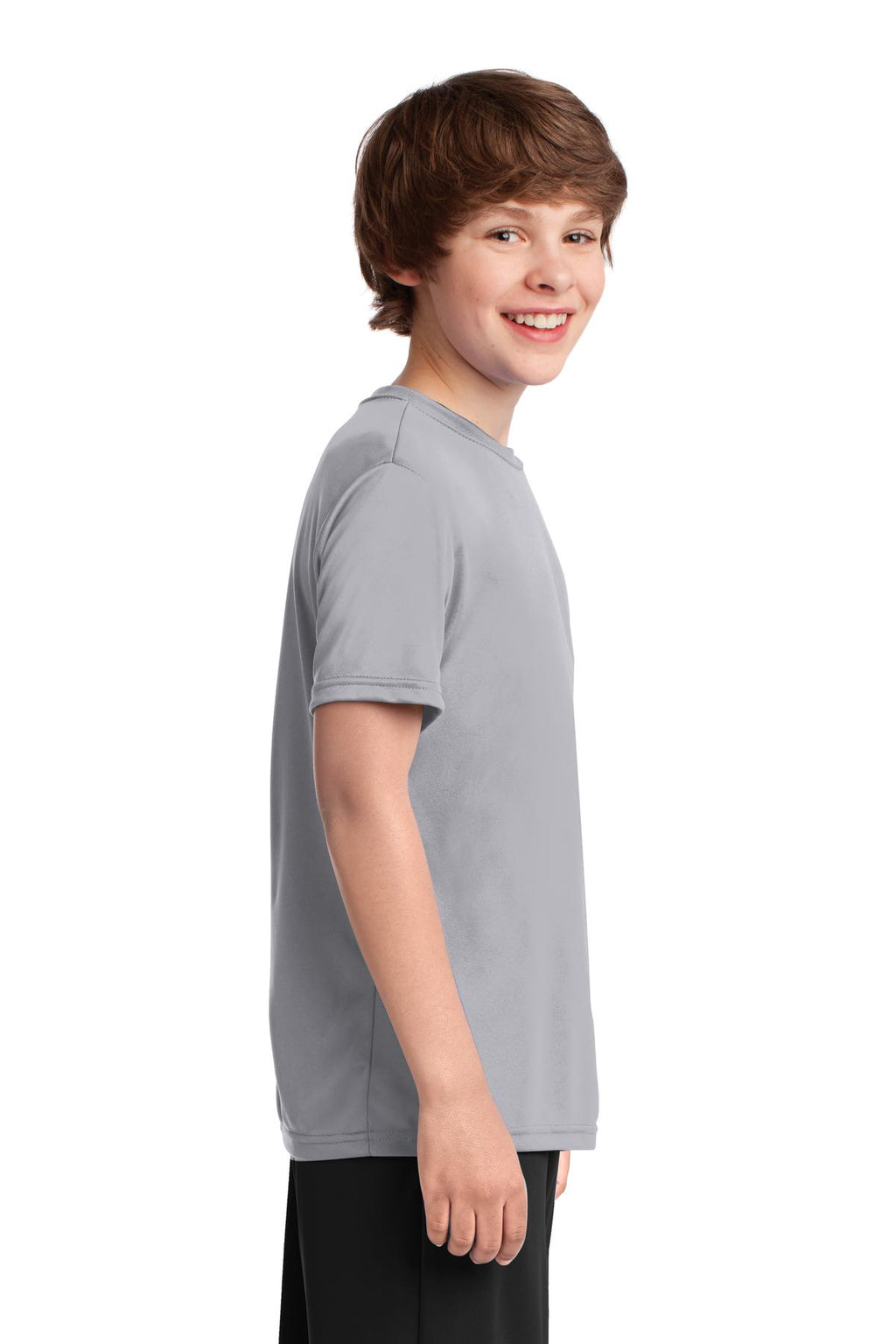Silver Port & Co Youth Performance Tee. PC380Y