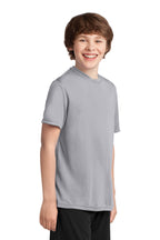 Silver Port & Co Youth Performance Tee. PC380Y