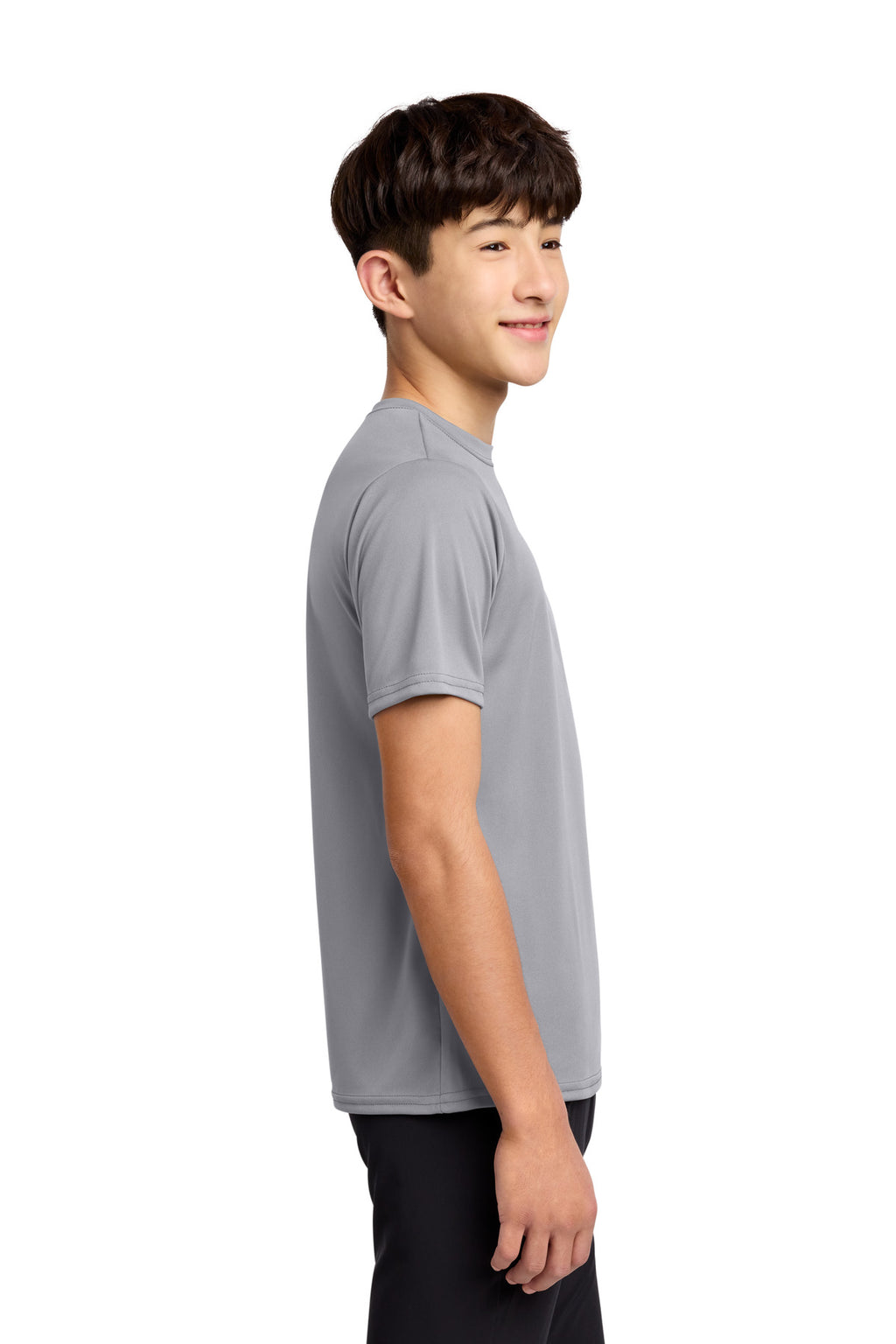 Silver Port & Co Youth Performance Tee. PC380Y