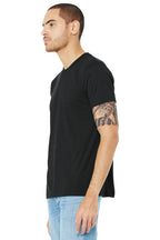 Sld Dk Grey TB BELLA+CANVAS Unisex Triblend Short Sleeve Tee. BC3413