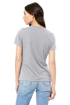 SldAthGrey BELLA+CANVAS Women's Relaxed Jersey Short Sleeve Tee. BC6400