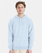 Soothing Blue Garment-Dyed Hooded Sweatshirt - GDH450