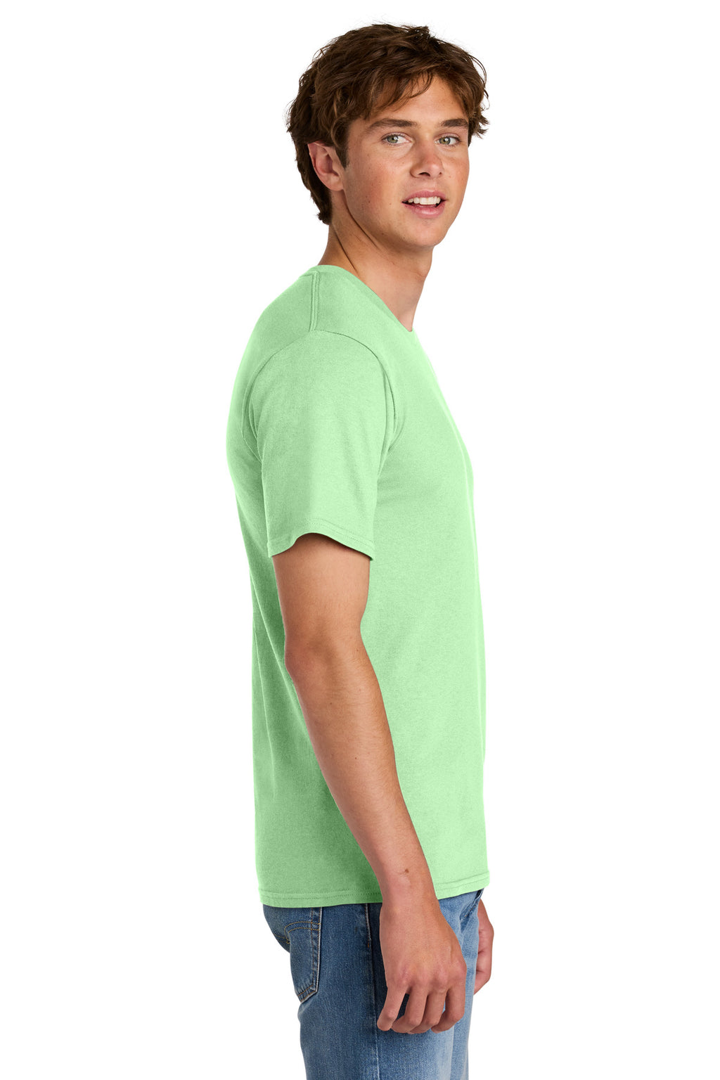 Spearmint Port & Co Easy Cotton Tee PC43