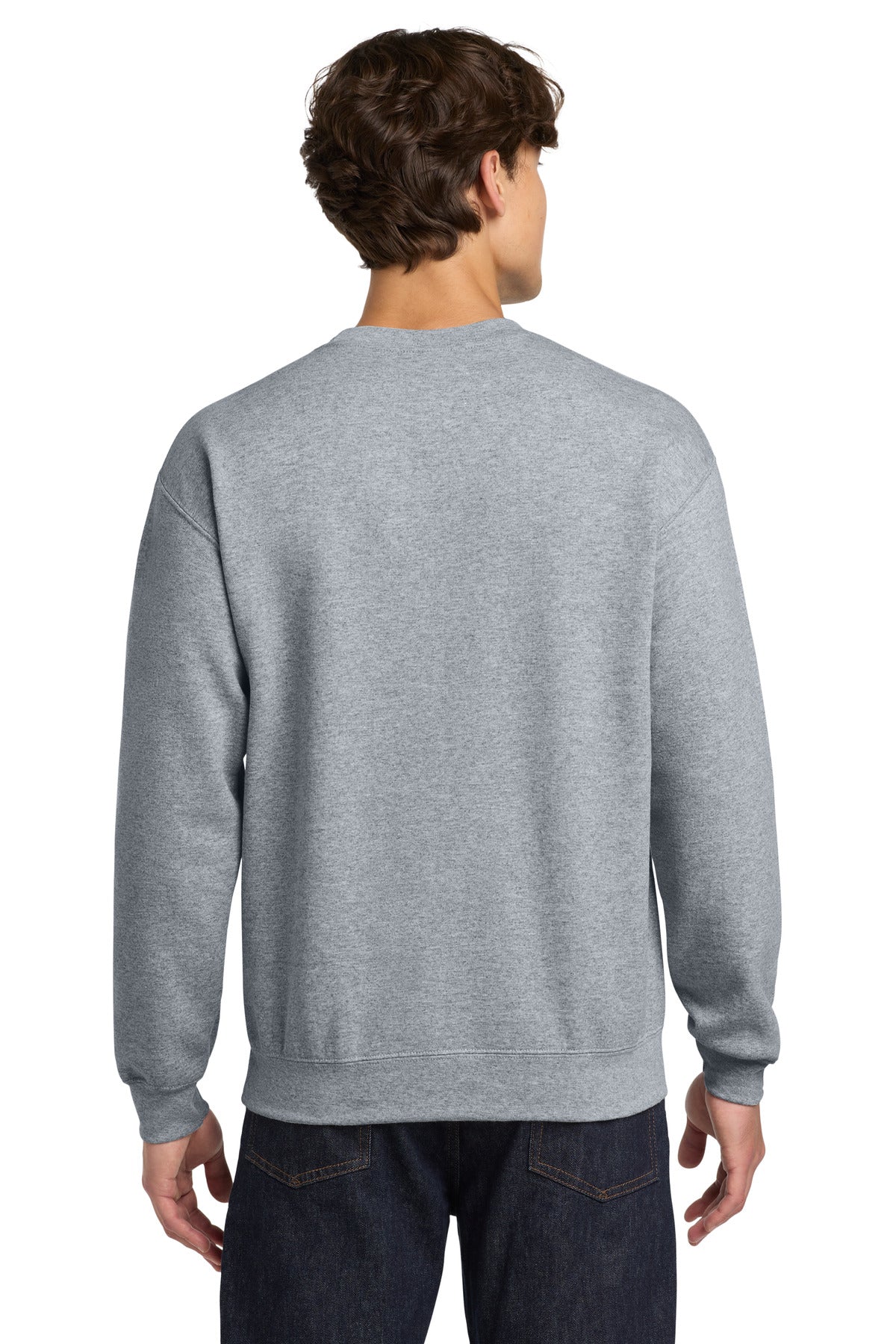 Sport Grey Gildan Heavy Blend Crewneck Sweatshirt. 18000