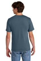 SteelBlue Port & Co Easy Cotton Tee PC43