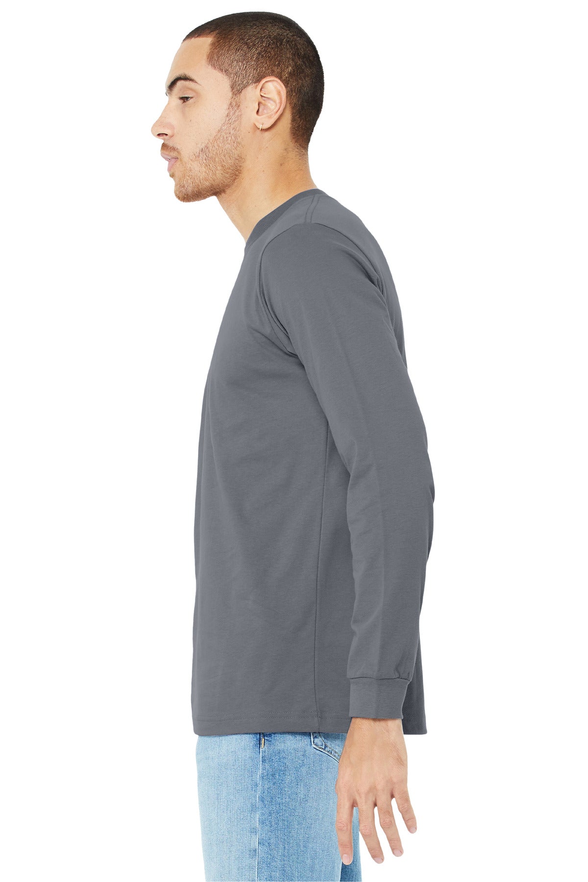 Storm BELLA+CANVAS Unisex Jersey Long Sleeve Tee. BC3501