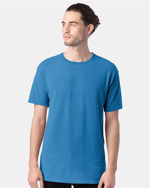 Summer Sky Blue Garment-Dyed T-Shirt - GDH100