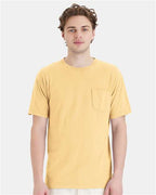 Summer Squash Yellow Garment-Dyed Pocket T-Shirt - GDH150