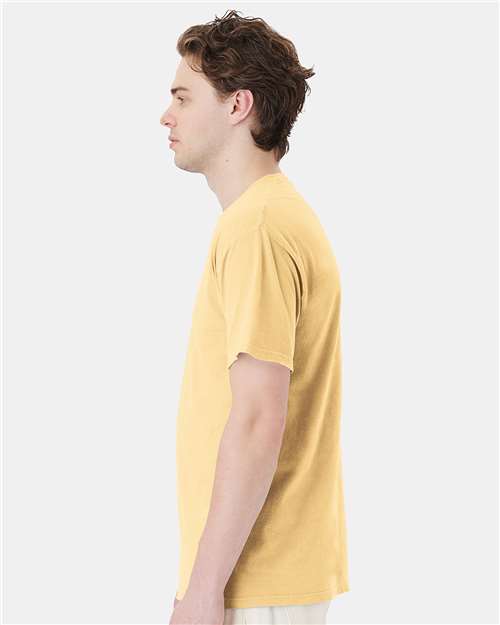 Summer Squash Yellow Garment-Dyed Pocket T-Shirt - GDH150
