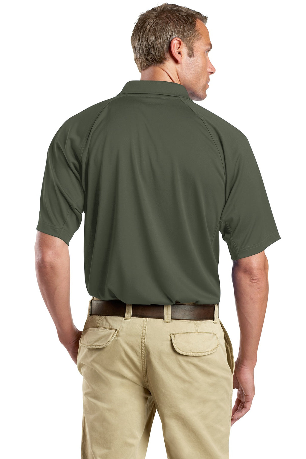 Tactical Green CornerStone - Select Snag-Proof Tactical Polo. CS410