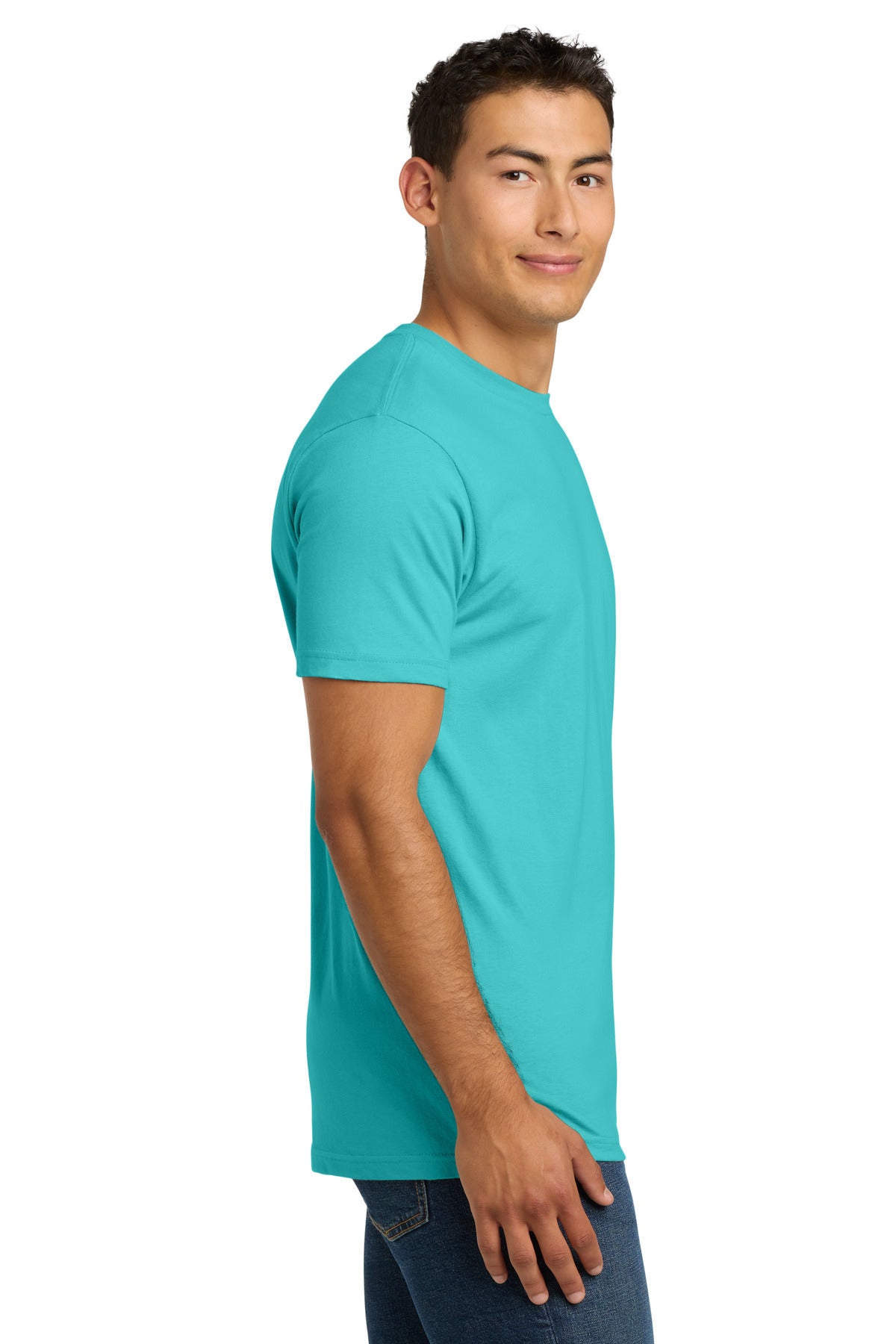 TahitiBlue Next Level Apparel Adult Cotton Tee. NL3600