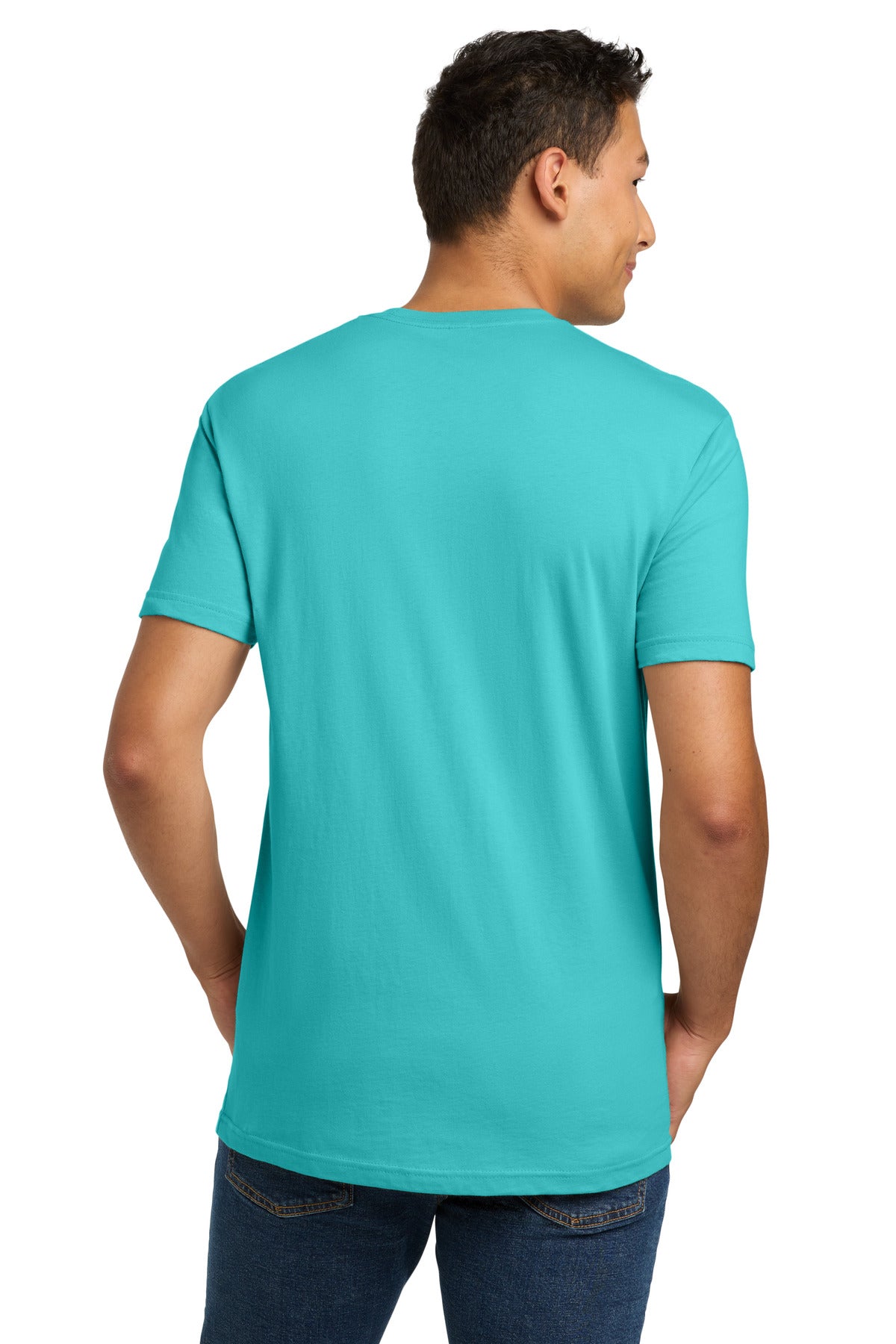 TahitiBlue Next Level Apparel Adult Cotton Tee. NL3600