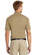 Tan CornerStone Select Lightweight Snag-Proof Polo. CS418
