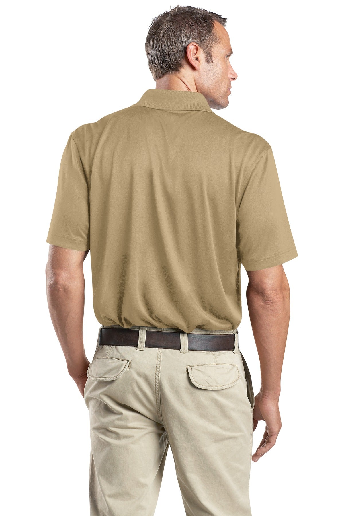Tan CornerStone - Select Snag-Proof Polo. CS412