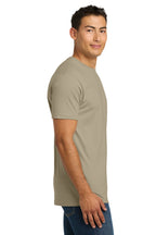 Tan Next Level Apparel Adult Cotton Tee. NL3600