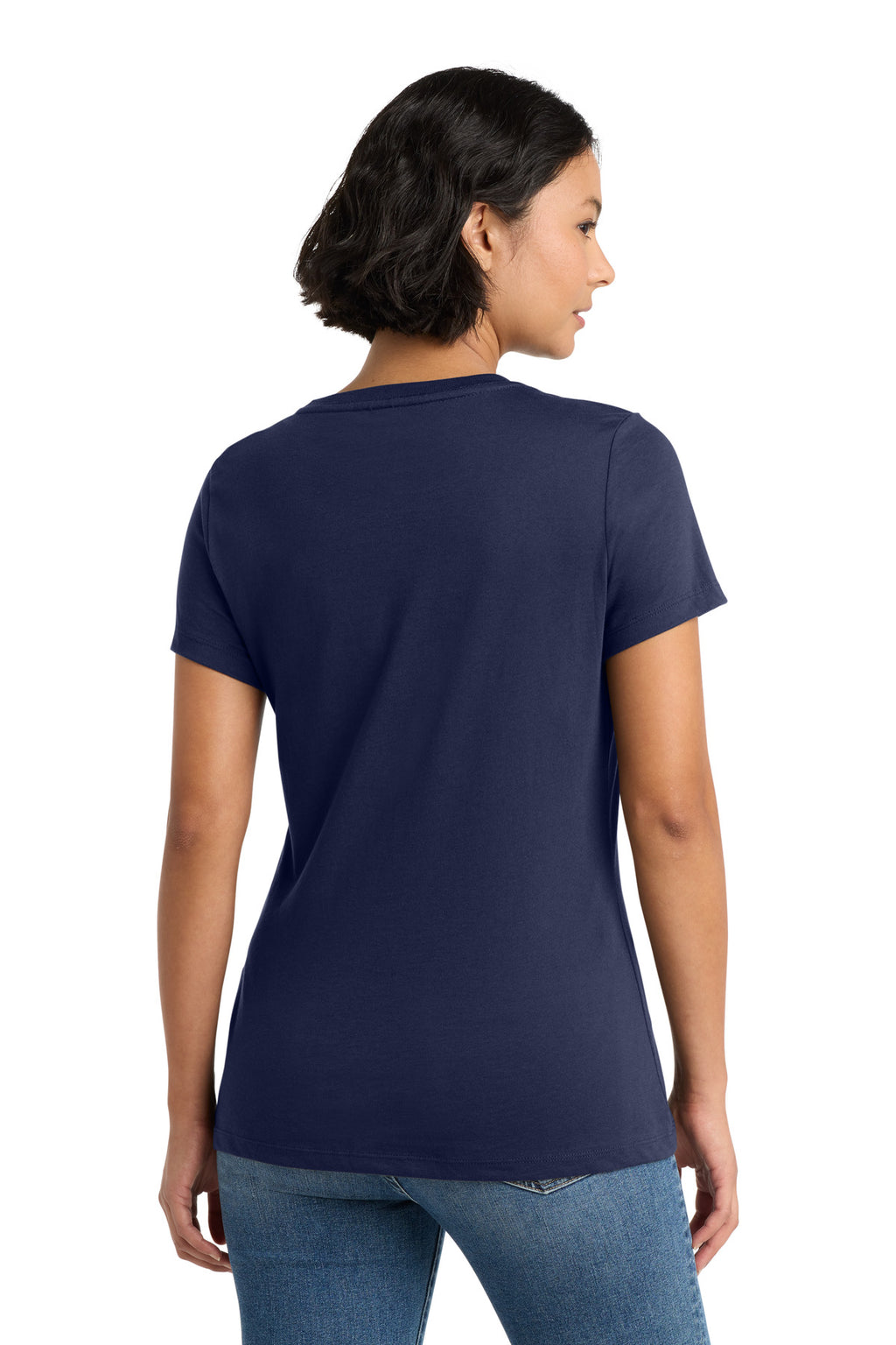 Tanzanite District Women's Perfect Weight Tee. DM104L