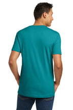 Teal Next Level Apparel Adult Cotton Tee. NL3600