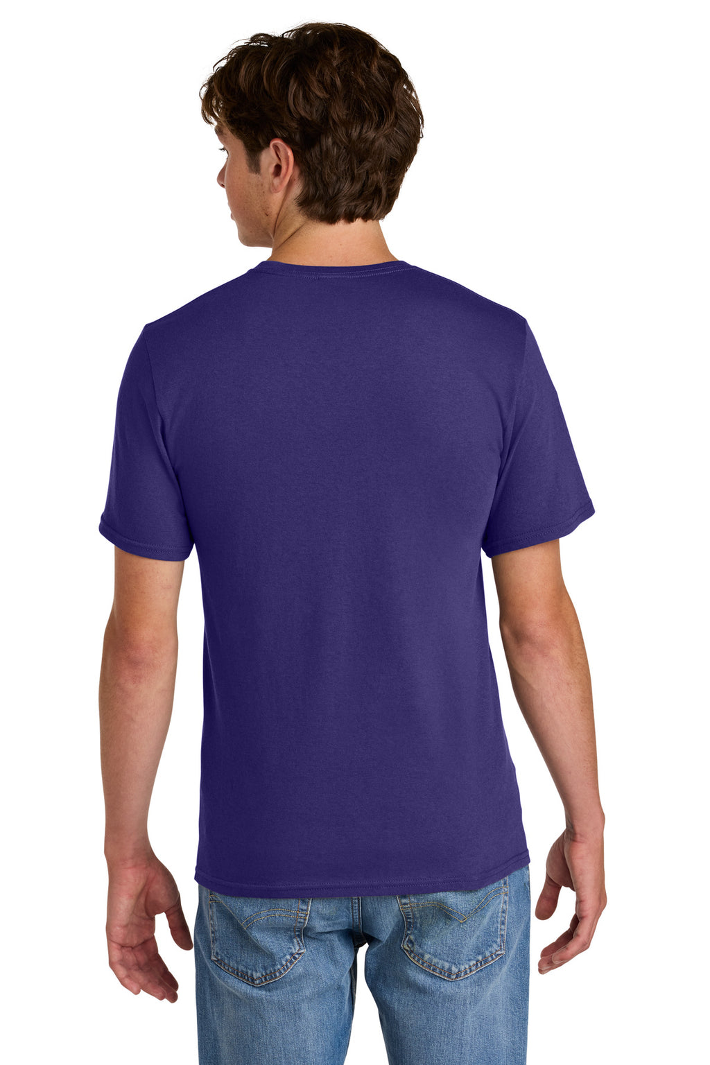 TeamPurple Port & Co Easy Cotton Tee PC43