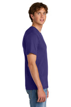TeamPurple Port & Co Easy Cotton Tee PC43