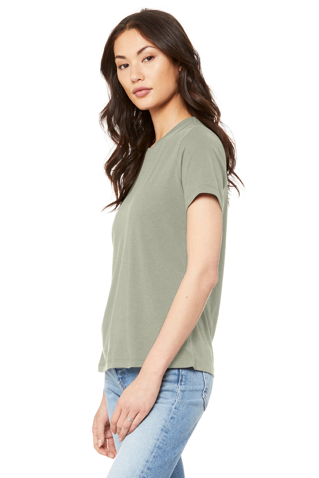 Thyme BELLA+CANVAS Women's Relaxed Jersey Short Sleeve Tee. BC6400