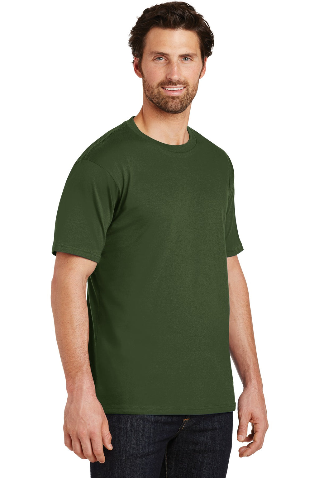 Thyme Green District Perfect Weight Tee. DT104
