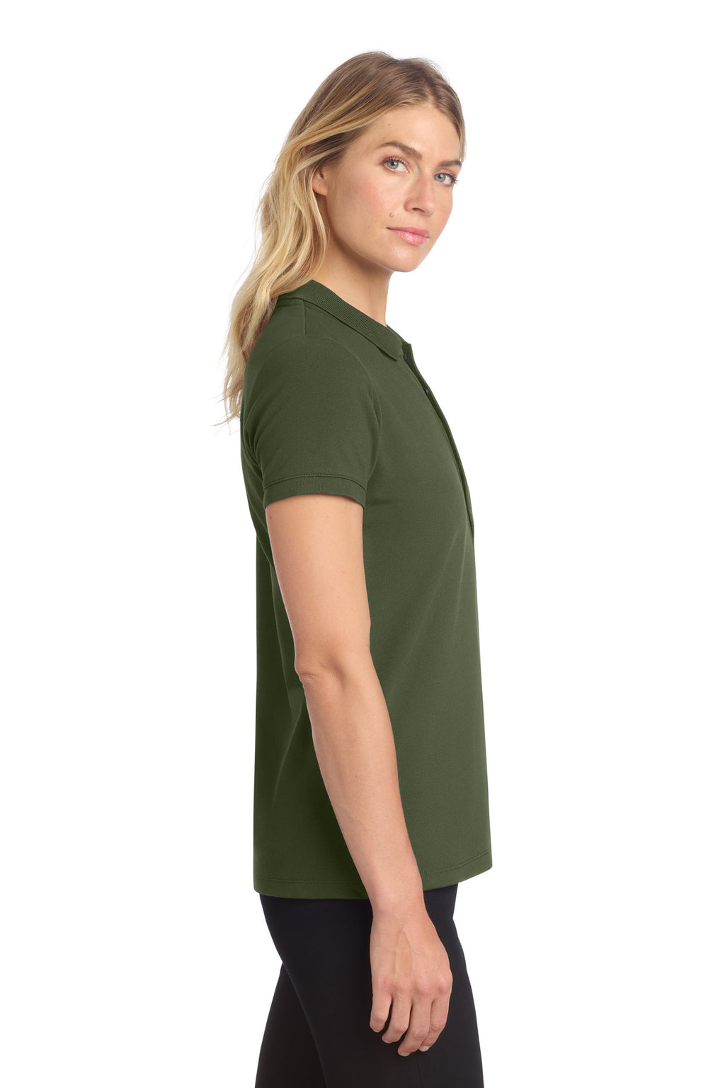 TownsendGn Mercer+Mettle Women's Stretch Heavyweight Pique Polo MM1001