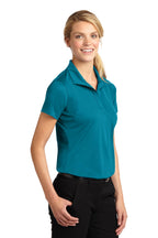 Tropic Blue Sport-Tek Women's Micropique Sport-Wick Polo. LST650