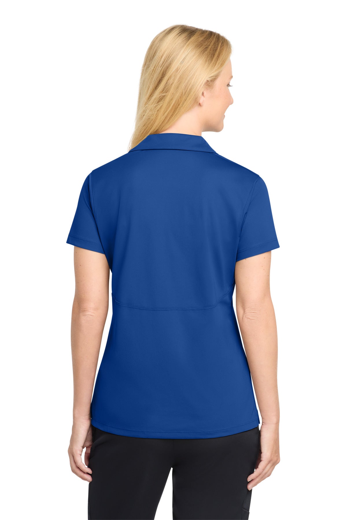 True Royal Sport-Tek Women's Micropique Sport-Wick Polo. LST650