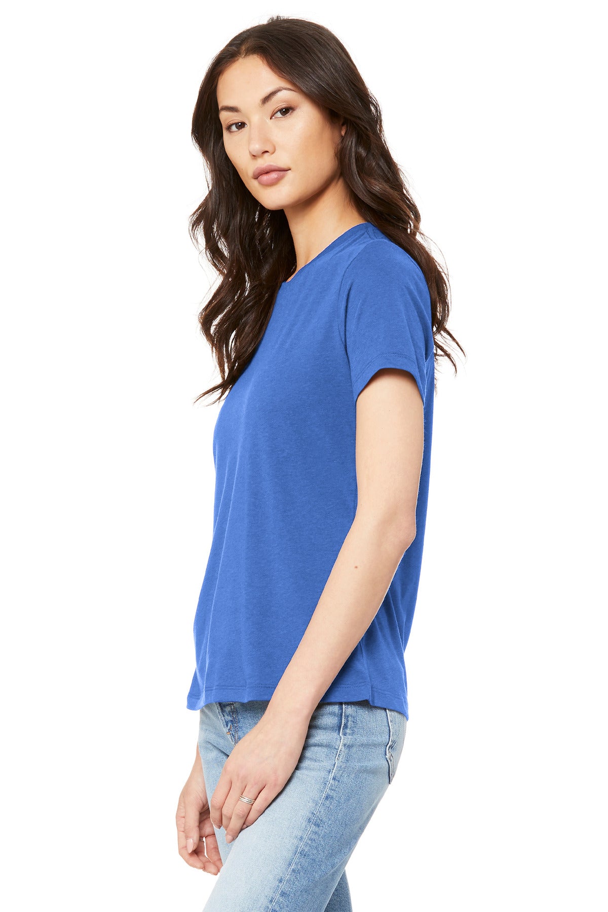 TrueRoyal BELLA+CANVAS Women's Relaxed Jersey Short Sleeve Tee. BC6400