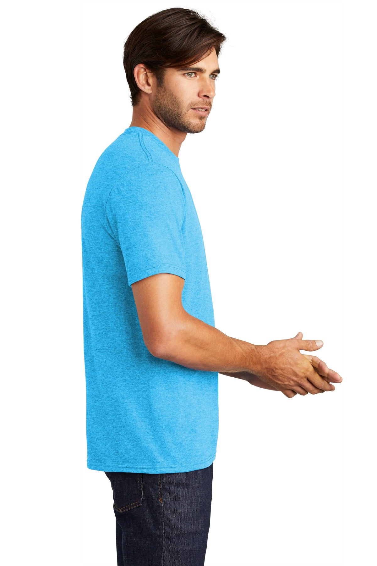 Turquoise Frst District Perfect Tri Tee. DM130