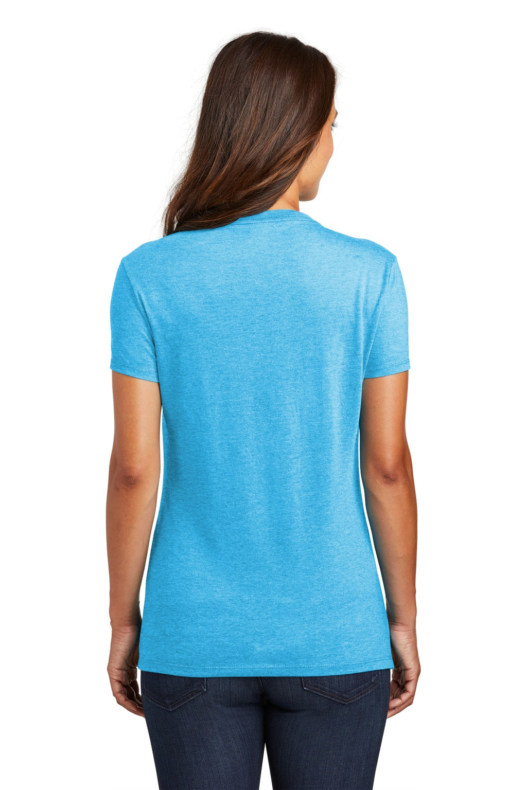 Turquoise Frst District Women's Perfect Tri Tee. DM130L