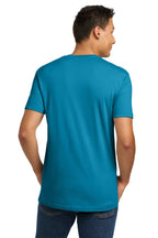 Turquoise Next Level Apparel Adult Cotton Tee. NL3600