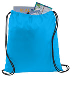 Turquoise Port Authority Ultra-Core Cinch Pack. BG615