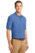 Ultramrne Blue Port Authority Silk Touch Polo K500
