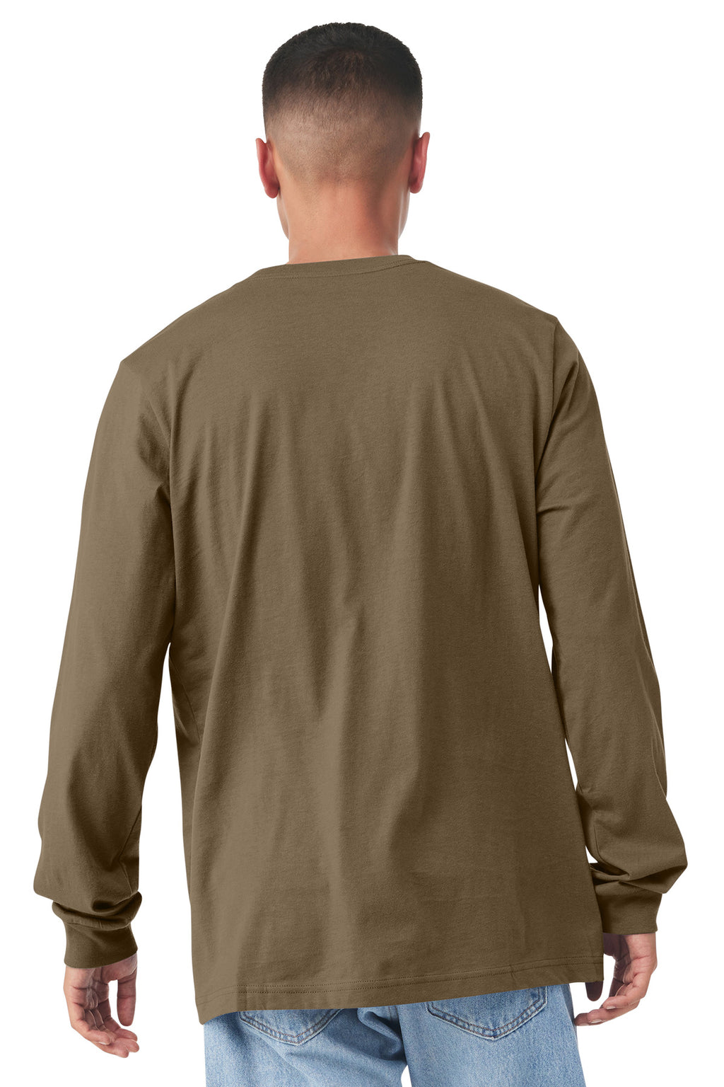 VintageBrn BELLA+CANVAS Unisex Jersey Long Sleeve Tee. BC3501