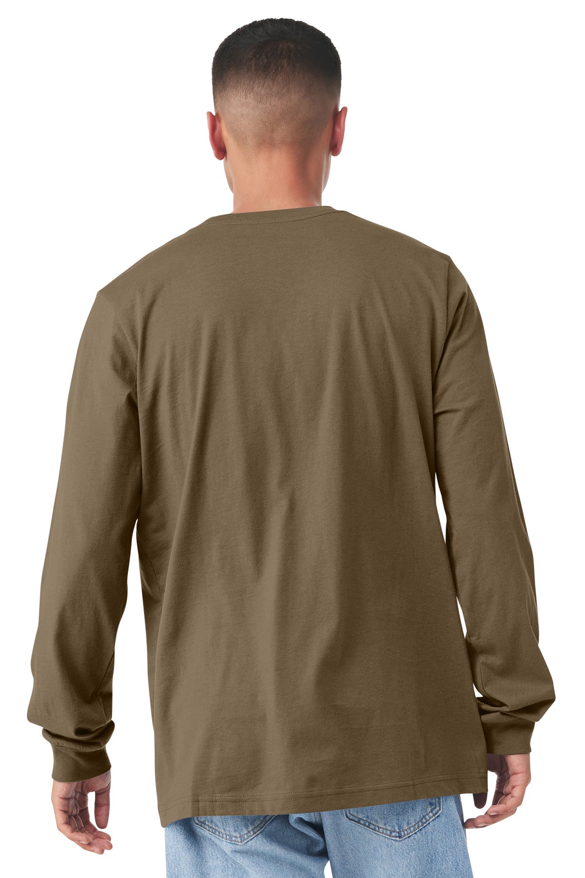 VintageBrn BELLA+CANVAS Unisex Jersey Long Sleeve Tee. BC3501