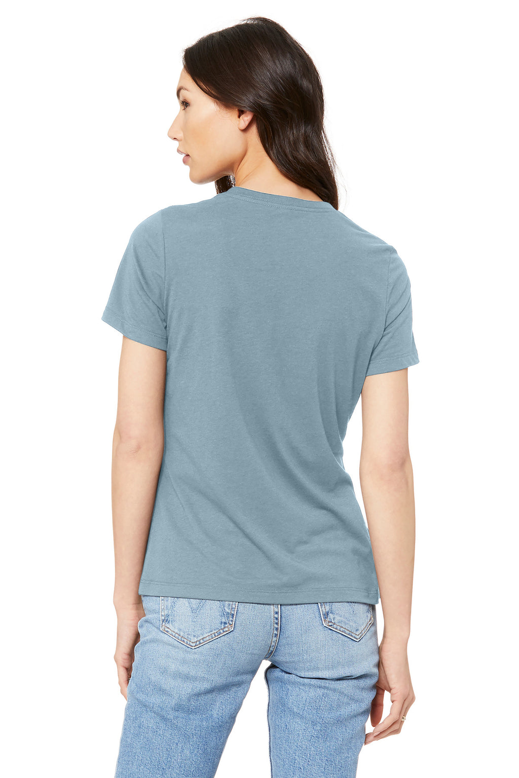 VtgDenim BELLA+CANVAS Women's Relaxed Jersey Short Sleeve Tee. BC6400