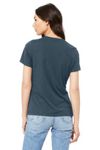 VtgNavy BELLA+CANVAS Women's Relaxed Jersey Short Sleeve Tee. BC6400
