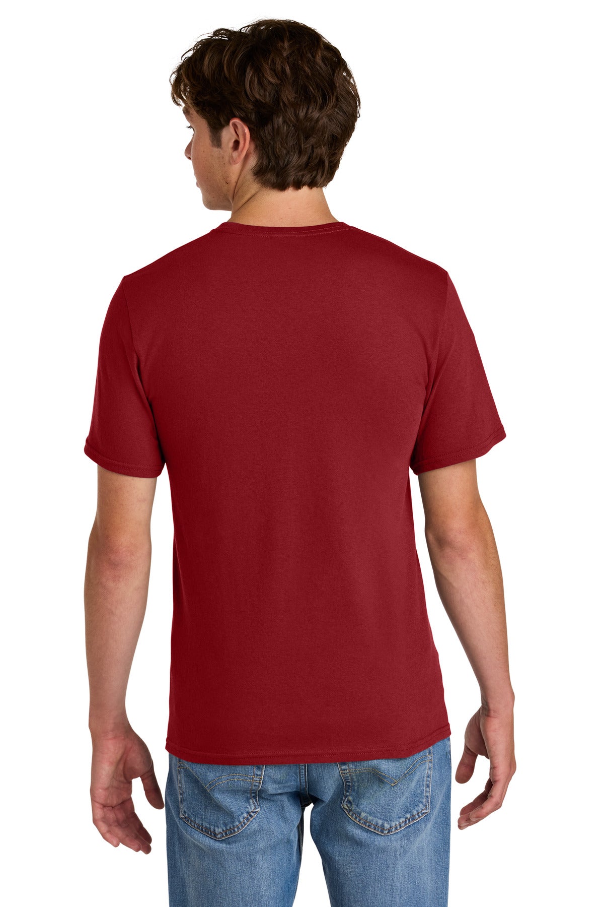 VtgRed Port & Co Easy Cotton Tee PC43