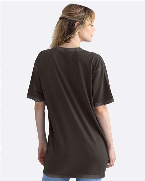 Washed Graphite Black Soft Wash T-Shirt - 3600SW