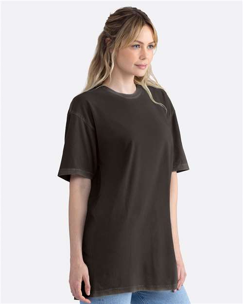 Washed Graphite Black Soft Wash T-Shirt - 3600SW