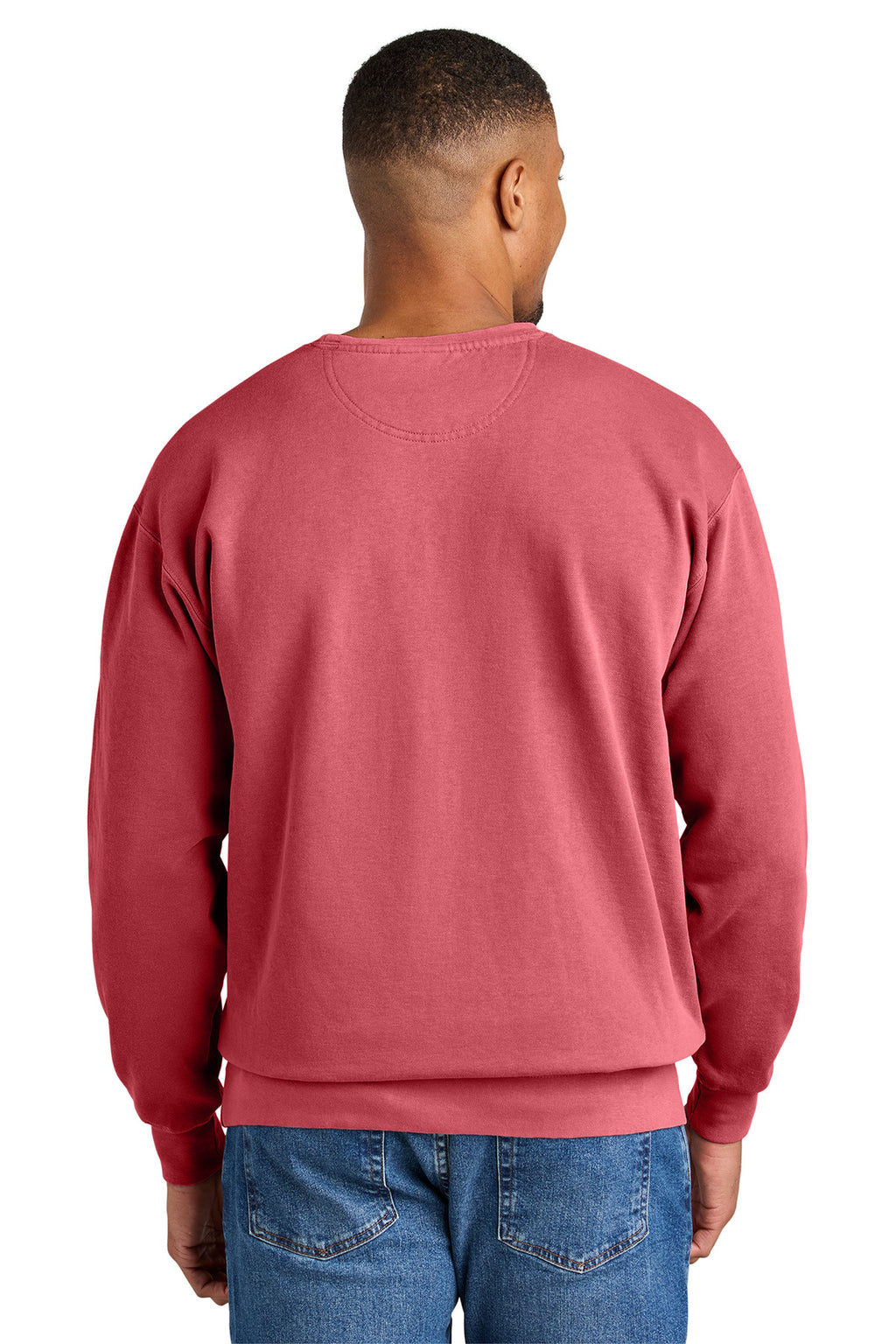 Watermelon COMFORT COLORS Ring Spun Crewneck Sweatshirt. 1566